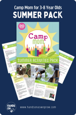 Camp Mom Summer Activities Pack for 3-5 Year Olds
