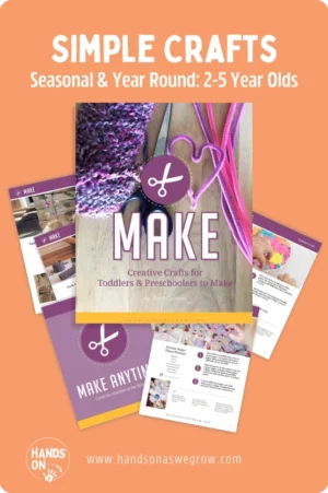 Make Simple Crafts for 2-5 Year Olds