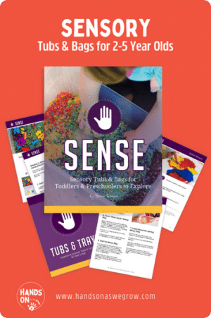 Sense Sensory Tubs & Bags for 2-5 Year Olds