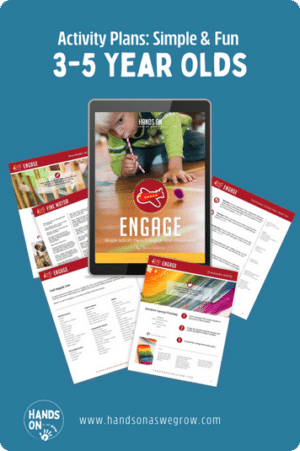 Engage 3-5 Year Olds Activity Plans